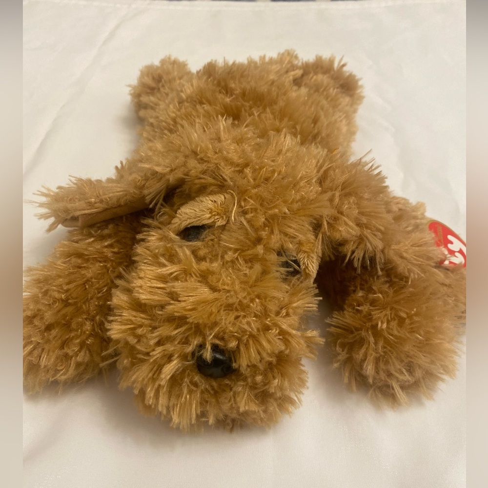 Ty Beanie  Classic Plush 20078 Baylee Dog Brown